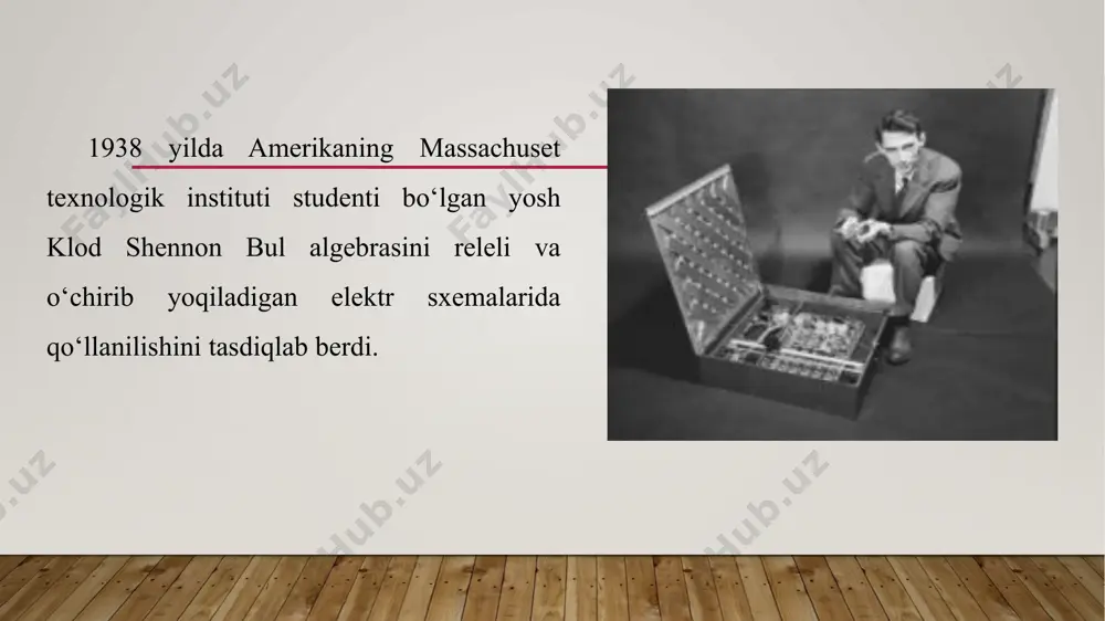 kompyuterning elementlari hisoblangan raqamli sxemalari - Page 4