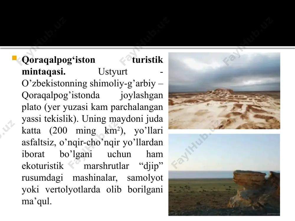 qoraqalpog‘iston turistik mintaqasi - Page 4