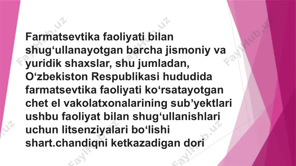 dorixona tarmoqlari faoliyati - Page 5
