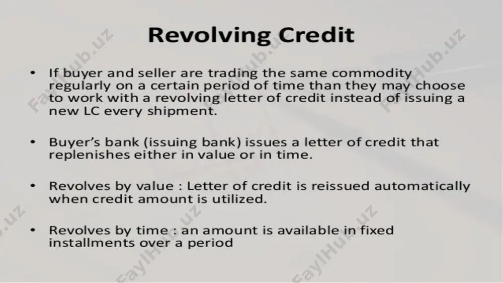letter of credit - Page 5