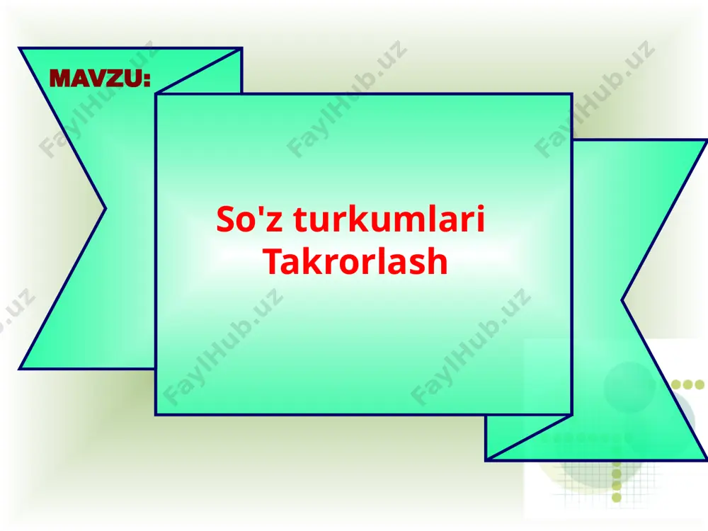ona tili fanidan ochiq dars ishlanmasi - Page 3