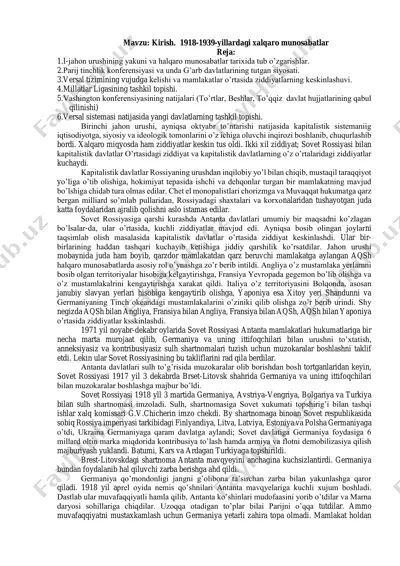 xalqaro munosabatlar tarixi 1918-1939 — PDF