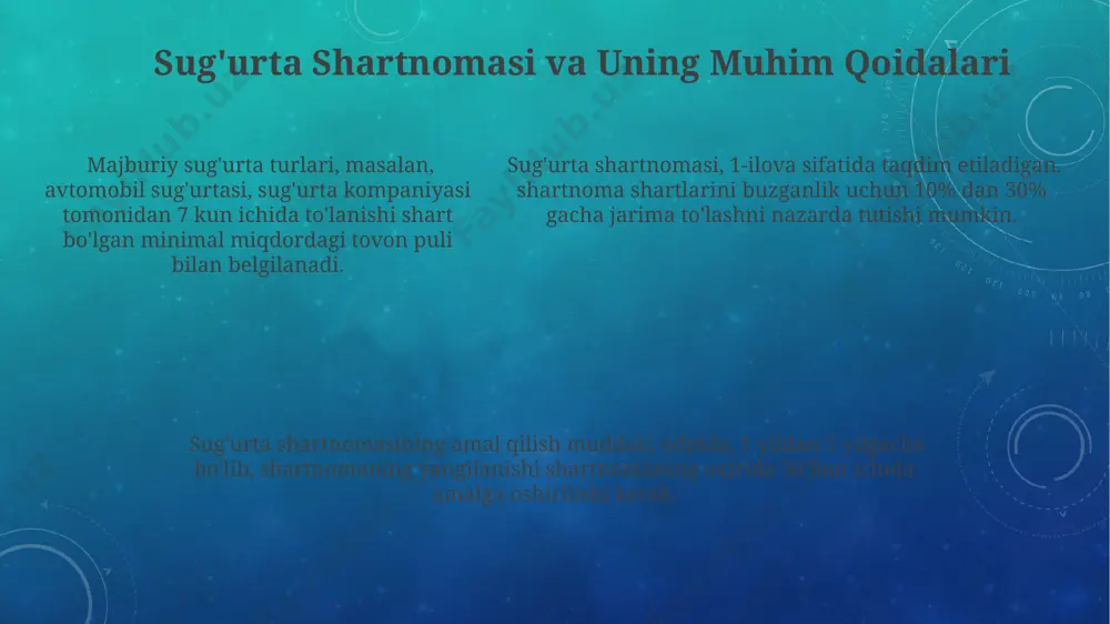 o'zbekistonda sug'urta siyosati - Page 5