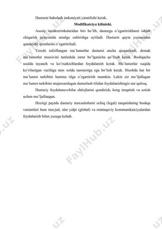 dastur vositasini testdan utkazish. yuqoridan pastga va pastdan yuqoriga testlash - Page 4
