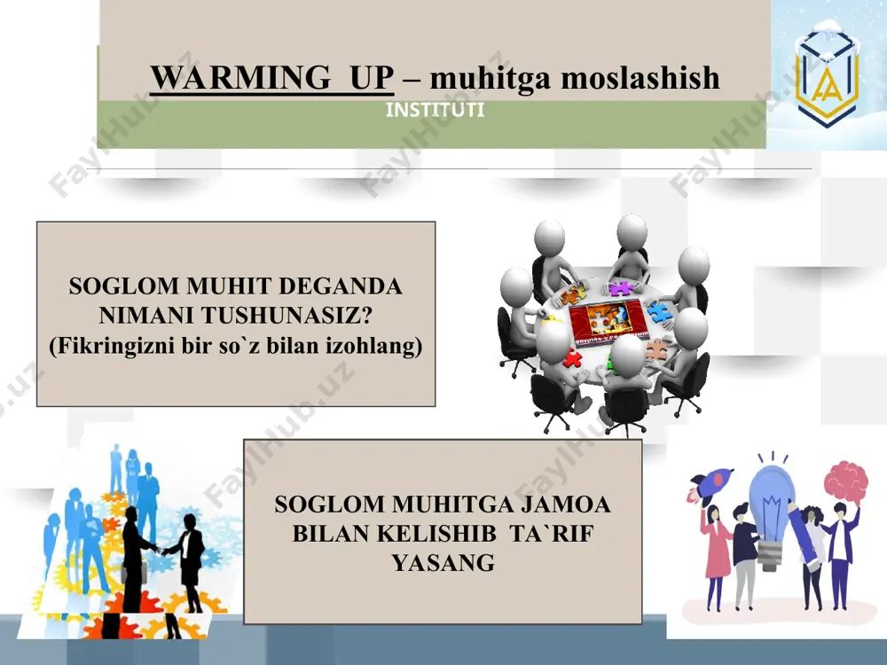 jamoada sog'lom muhitni tashkil etish va ahil jamoani shakllantirish usullari - Page 4