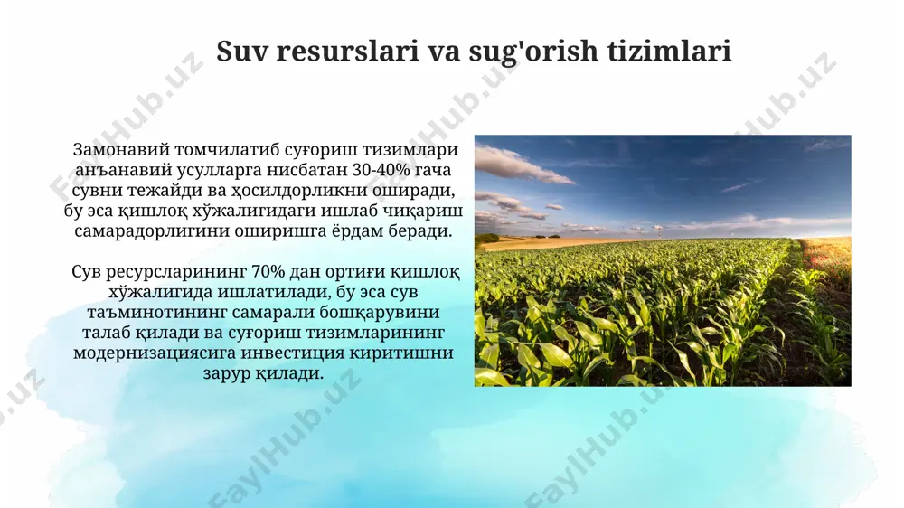 qishloq xo'jaligi mahsulotlarini ishlab chiqarish va marketing - Page 4