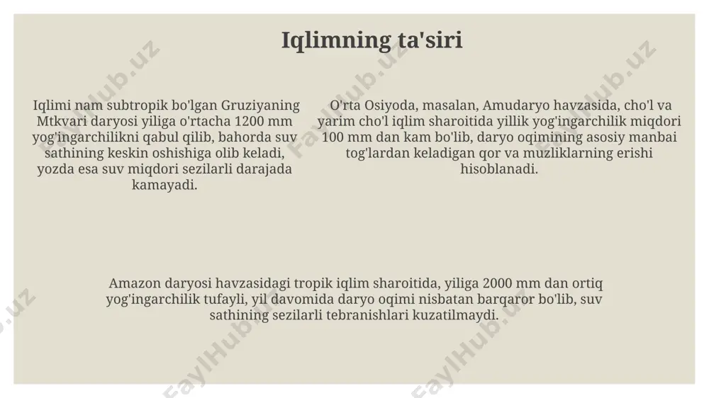 daryolar suv rejimining davirlari - Page 5