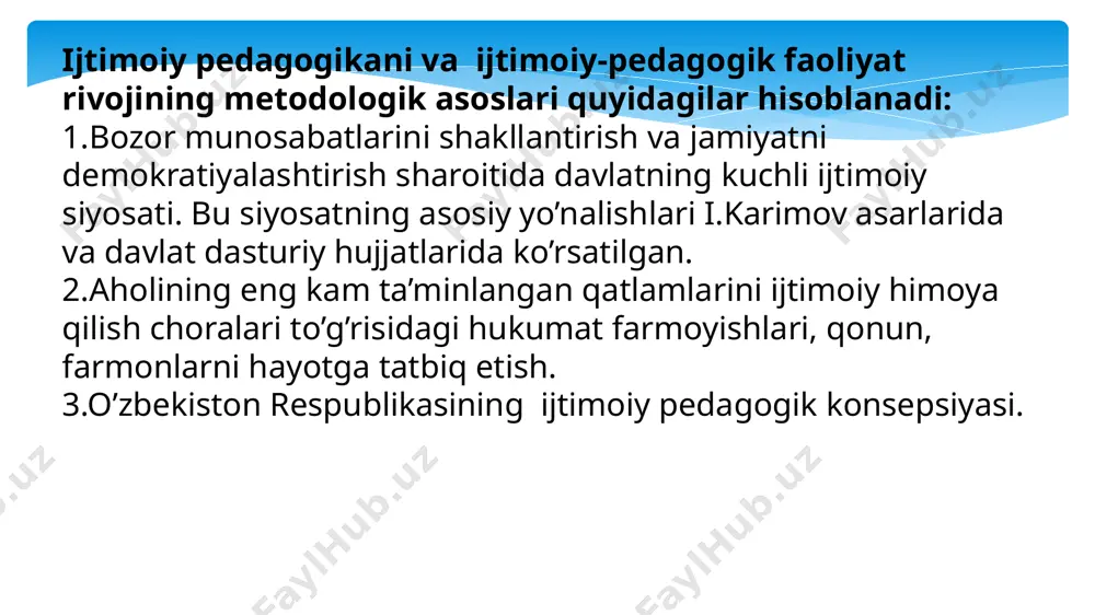 tarbiya va ijtimoiy tarbiya. ijtimoiylashuv mexanizmlari - Page 5