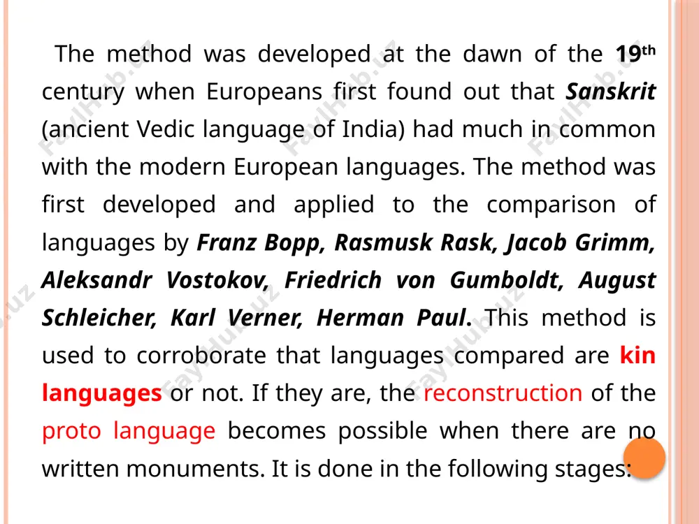 estern germanic and nothern germanic languages. this latter change z >r is termed rhotacism. common germanic vowelshift germanic languages have some peculiarities in the sphere of vowel sounds, which distinguish them from other ie languages. their main characteristic in the sphere is the treatment of the ie o, ā, which is called germanic vowel shift o ie ˃ pg a a o̅ ie ˃ pg o̅ a̅ lat noctem rus ночь˃ gt nahts lat octo > gt ahtau rus яблоко > germ apfel lat frāter > gt brōƀar oe brōƀor lat flōs > oe blōma lat māter > oe mōdor thus, there was neither a short o nor a long ā in germanic languages. germanic fracture fracture concerns two pairs of vowels e/i and u/o. an ie e in the root syllable finds its counterpart in germanic i, if it is followed by i, j or the cluster ‘nasal + …