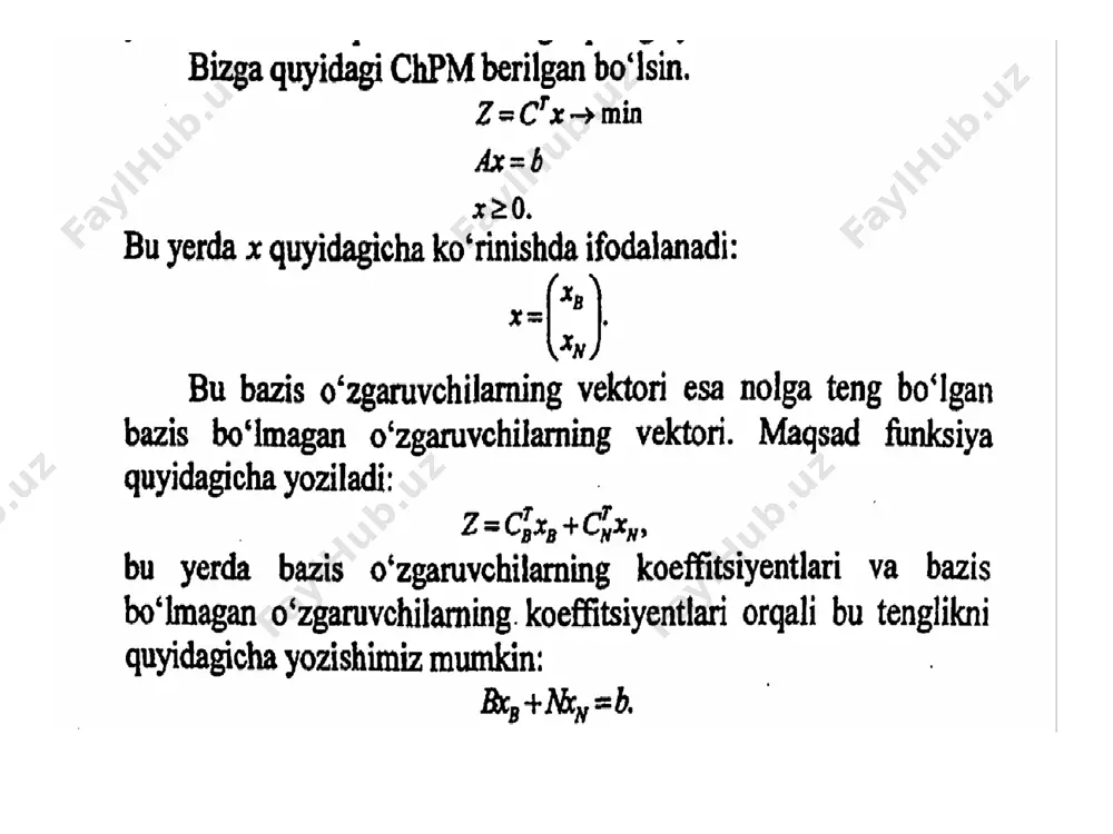 chiziqli dasturlash masalasini yechishning simpleks usuli - Page 4