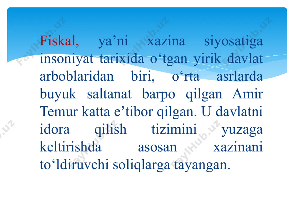 udjeti daromadining xarajatlardan ko’p bo’lishi holati – byudjet profitsiti deyiladi. e'tiboringiz uchun rahmat! image2.jpeg image3.jpeg image4.jpeg image5.png image6.jpeg image7.jpeg image8.jpeg image9.jpeg image10.jpeg image11.jpeg image12.jpeg image13.jpeg image14.jpeg image15.jpeg image16.jpeg image17.jpeg image18.jpeg image19.jpeg image20.jpeg image21.jpeg image22.jpeg image23.jpeg image24.jpeg image25.jpeg image26.jpeg image27.jpeg image28.jpeg image29.jpeg /docprops/thumbnail.jpeg