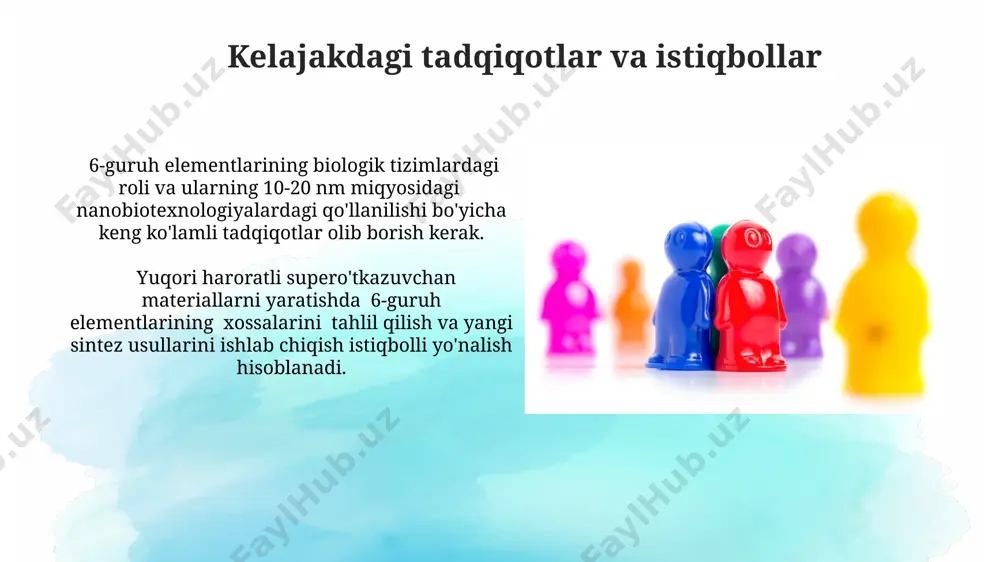 vi guruh elementlari va ularning ahamiyati - Page 5