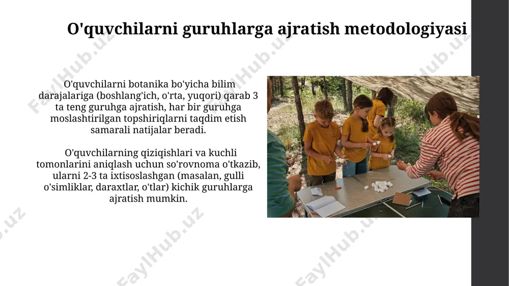 botanikadan sinfdan tashqari ishlarni tashkil etish metodikasi - Page 4