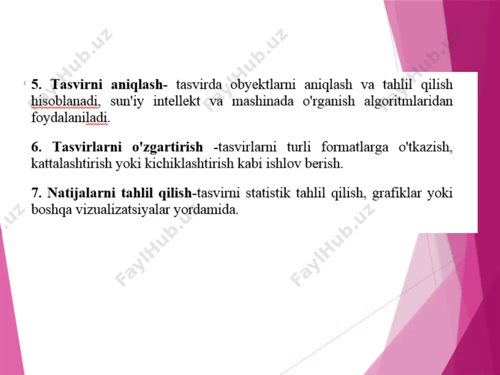 tasvirni oldingi ishlov berish algoritmlari - Page 4