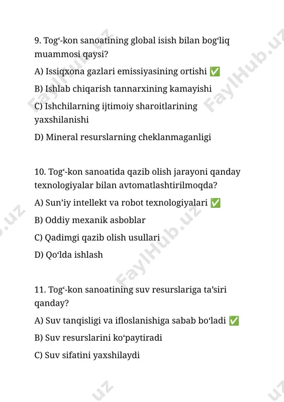 togʻ-kon sanoati rivojlanishining zamonaviy muammolari - Page 4