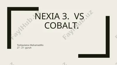 nexia 3 — PPTX