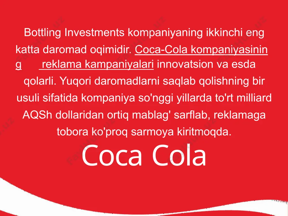 coca-cola kompaniyasi - Page 5
