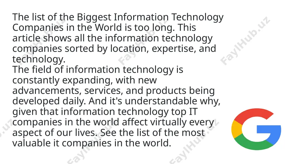 leading it companies - Page 3