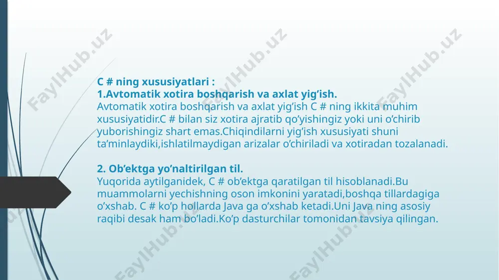 c# dasturlash tilida errorprovider komponentasi yordamida dasturlar yaratis - Page 5