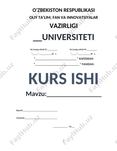 web serverlarni boshqarish — DOCX