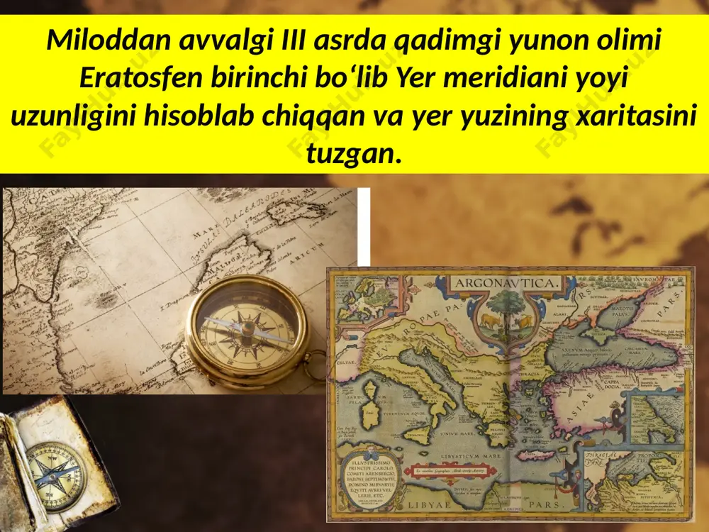dunyo xaritasi tarixi. 5 - sinf - Page 4