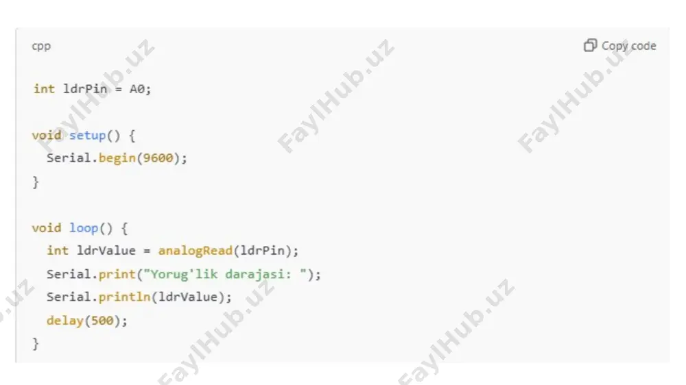 arduino va datchiklar haqida umumiy tushuncha - Page 5