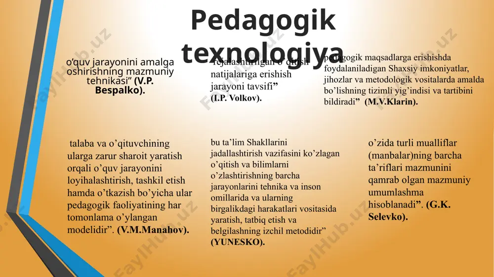 tayyorlash va milliy istiqlol g’oyasi. j.: halq ta’limi, 1-son, 2001. 4-13 b. image2.jpg image3.jpg /docprops/thumbnail.jpeg