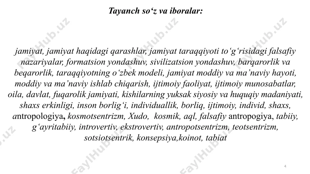 jamiyat falsafasi va inson borlig‘i - Page 4