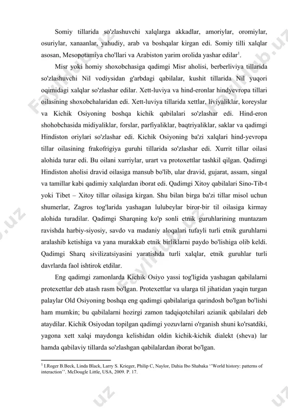 'p sonli etnik guruhlarining muntazam ravishda harbiy-siyosiy, savdo va madaniy aloqalari tufayli turli etnik guruhlarni aralashib ketishiga va yana murakkab etnik birliklarni paydo bo'lishiga olib keldi. qadimgi sharq sivilizatsiyasini yaratishda turli xalqlar, etnik guruhlar turli davrlarda faol ishtirok etdilar. eng qadimgi zamonlarda kichik osiyo yassi tog'ligida yashagan qabilalarni protexettlar deb atash rasm bo'lgan. protexettlar va ularga til jihatidan yaqin turgan palaylar old osiyoning boshqa eng qadimgi qabilalariga qarindosh bo'lgan bo'lishi ham mumkin; bu qabilalarni hozirgi zamon tadqiqotchilari azianik qabilalari deb ataydilar. kichik osiyodan topilgan qadimgi yozuvlarni o'rganish shuni ko'rsatdiki, yagona xett xalqi maydonga kelishidan oldin kichik-kichik dialekt (sheva) lar hamda qabilaviy tillarda so'zlashgan qabilalardan iborat bo'lgan. eramizdan avalgi ii ming yillikda, xett davlatining paydo bo'lish arafasida kichik osiyoda yashagan eng qadimgi aholi orasida keng tarqalgan til protexett tili bo'lgan. kichik osiyo va shimoliy suriya hududlaridagi qadimgi qabilalardegan nom, galis daryosining janubida joylashgan nesiy yoki nesha degan mamlakat va shaharning nomidan …