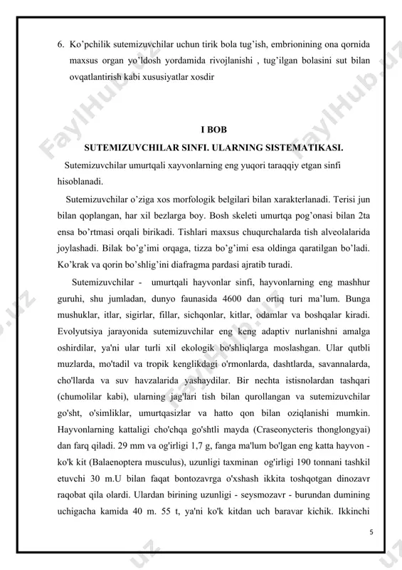 b o'tgan. sinapsid yoki hayvonlarga o'xshash dinozavrlar. ularning eng qadimgi qoldiqlari taxminan 315 million yilga to'g'ri keladi, bu pensilvaniya (yuqori karbon davri) davriga to'g'ri keladi. sinapsidlar birinchi sudralib yuruvchilar (anapsidlar) paydo bo'lganidan ko'p o'tmay, missisipi (quyi karbon davri) davrida paydo bo'lgan deb ishoniladi. ok. 340 million yil oldin va taxminan yo'q bo'lib ketgan. 165 million yil oldin, yura davrining o'rtalarida. "sinapsid" nomi bosh suyagida, har ikki tomonida ko'z teshigi orqasida bir juft teshik borligini bildiradi. ular jag 'mushaklarining massasini va shuning uchun ularning vaqtincha ochilmagan (anapsis) bo'lmagan hayvonlarga nisbatan kuchini oshirishga imkon bergan deb ishoniladi. sinapsid (sinapsida sinfi) ikki turga bo'linadi - pelikozavrlar (pelikozavriya) va terapidlar (therapsida). sutemizuvchilarning bevosita ajdodlari terapevtik suborderlardan biri bo'lgan - kichik yirtqich sudraluvchilar cynodonts (cynodontia). ularning turli oilalari va avlodlarida sudralib yuruvchilarning ham, sut emizuvchilarning ham xususiyatlari bu yoki boshqa tarzda birlashtirilgan. hech bo'lmaganda, evolyutsion jihatdan rivojlangan kinodontlarning vakillari hayvonlarning jun, issiq qonli va bolalarni …