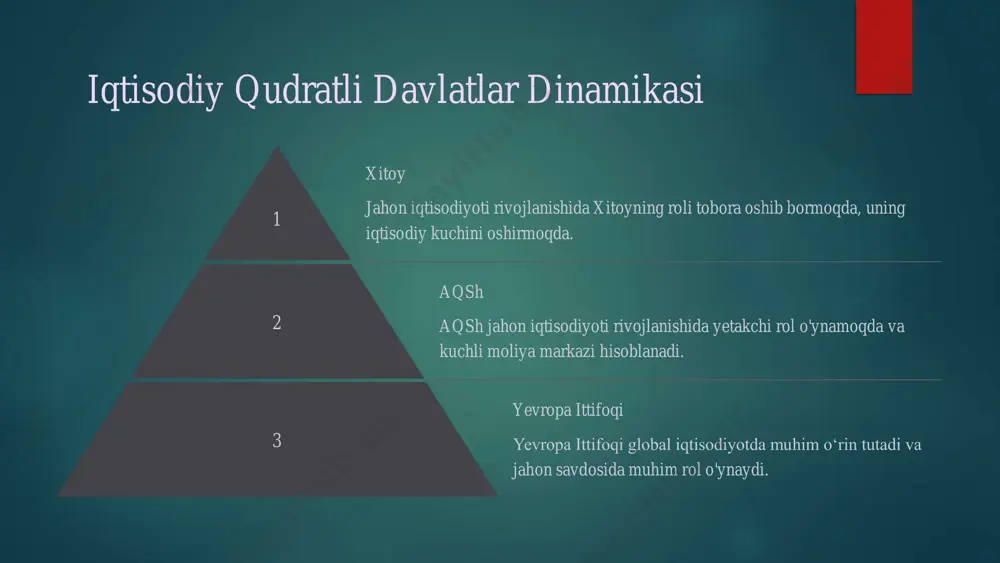 jahon iqtisodiyoti rivojlanishining ustuvor yoʻnalishlari - Page 3
