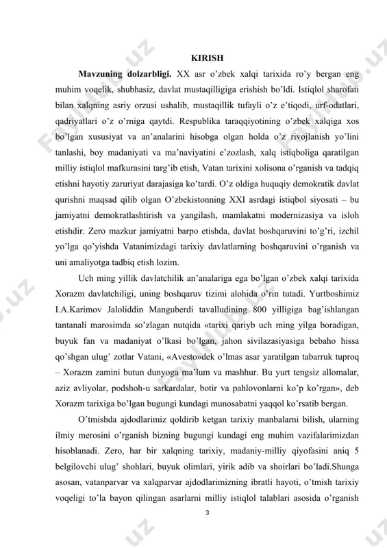 oshshoxo‘ja binni abduvahobxo‘janing “miftooh ul-adl” asari orqali hali tadqiq etilmagan hikoyalar genezisini yaratishga qaror qildik, shu bilan birga unda ma’naviy-axloqiy fazilatlarni o‘rnak qilamiz degan umiddamiz. tadqiqotning o‘rganilish darajasi. xo‘ja ijodini o‘rganish, dastlabki ilmiy tadqiqotlarni abdurauf fitrat boshlab berdi. fitrat 1928-yilda nashrdan chiqargan “o‘zbek adabiyoti namunalari” kitobida “miftoh ul-adl”dan sakkizta hikoyani nashrga berdi. xo‘janining hayoti va ijodiy faoliyati bo‘yicha nomzodlik dissertatsiyasini marg‘uba mirzaaxmedova yoqladi. n.mallayev, v.zohidov, s.qosimov singari ilmiy tadqiqotchilar xo‘ja ijod namunalari yuzasidan ilmiy tadqiqot ishlarini olib borishdi. kurs ishining maqsad va vazifalari. ushbu tadqiqotdan ko‘zlangan maqsad shundaki, birinchi navbatda, ”miftoh ul-adl” asarini tahlilga tortish, undagi hikoyatlar genezisini o‘rganish va shu orqali adib ijtimoiy qarashlar haqida chuqurroq tasavvurga ega bo‘lish, ma’naviy-axloqiy fazilatlar tadrijini muakkamal o‘rganishdir. kurs ishining ob’yekti va predmeti. kurs ishi uchun poshshaxo‘ja binni abduvahobxo‘janing ”miftoh ul-adl” asari asosiy predmet sifatida olindi. kurs ishining nazariy va metodologik asoslari. tadqiqot olib borishning ilmiy usullari sifatida: tahlil, tizimli yondoshuv, umumiylikdan xususiylikka …
