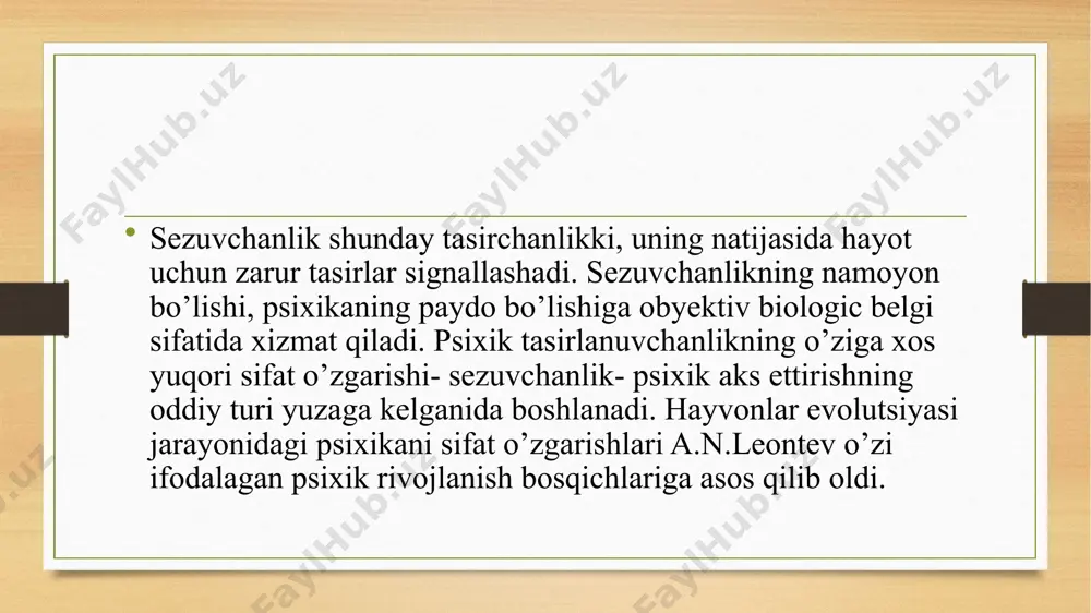psixologiyaning fliogenetik taraqqiyoti. - Page 4