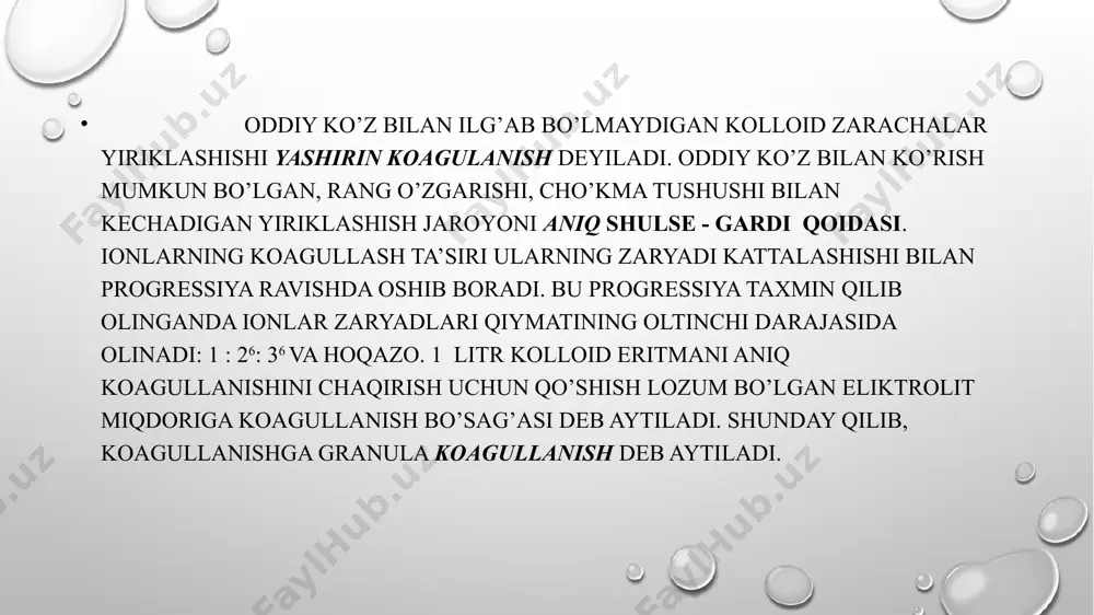 kolloid sistemalarini dialez yo'li bilan tozalash - Page 5
