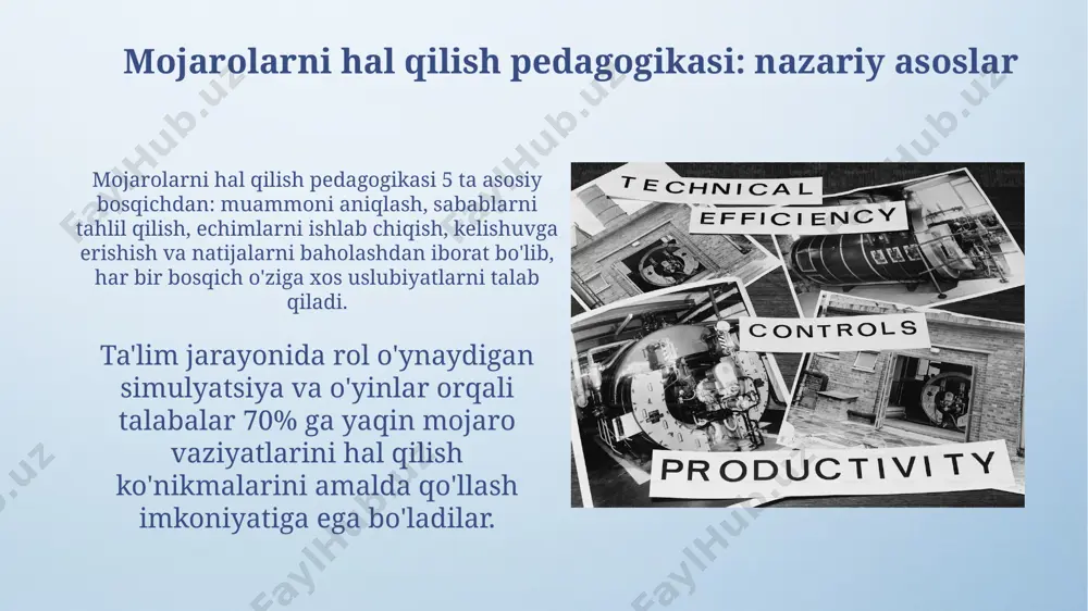 pedagogik konfliktning yechimi va uni boshqarish texnologiyasi - Page 5