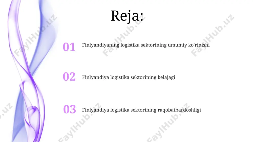 ta'minlaydi va butun skandinaviya mamlakatlari bilan keng miqyosdagi bog'lanishni ta'minlaydi. kelajakdagi istiqbollar va qiyinchiliklar finlyandiyaning logistika sektorida 2030-yilga borib, 50% ga yaqin avtonom yuk tashish vositalarining qoʻllanilishi kutilmoqda, ammo bu, helsinki va turku kabi yirik shaharlar tashqarisidagi infratuzilma rivojlanishi bilan bogʻliq muammolarni keltirib chiqarishi mumkin. evropa ittifoqining yangi ekologik standartlari 2025-yildan boshlab, finlyandiya logistika kompaniyalariga 30 million yevrodan ortiq miqdordagi investitsiyalarni ekologik toza transport vositalariga yoʻnaltirishni talab qiladi, bu esa kichik kompaniyalar uchun jiddiy qiyinchiliklar tugʻdirishi mumkin. dengiz va havo transporti finlyandiyaning arktika hududlari, laplandiya kabi, maxsus dengiz va havo transporti infratuzilmasiga ega bo'lib, yiliga 10 ming tonnagacha maxsus yuklarni tashiydi. finlyandiya aviakompaniyalari, xususan, helsinki-vantaa aeroporti orqali, yevropa va osiyo bo'ylab 500 dan ortiq yo'nalishga parvozlarni amalga oshiradi, bu esa tezkor yuk tashishni ta'minlaydi. temir yo'l va avtomobil transporti автомобил транспорти финляндиянинг ички юк ташишдаги асосий усули ҳисобланади ва йиллик 100 миллион тоннадан ортиқ юк ташиш ҳажмини таъминлайди, бу жами …