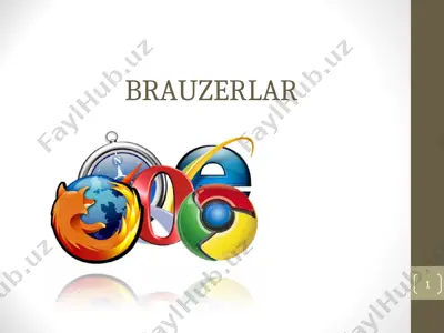 web-brauzerlar — PPT