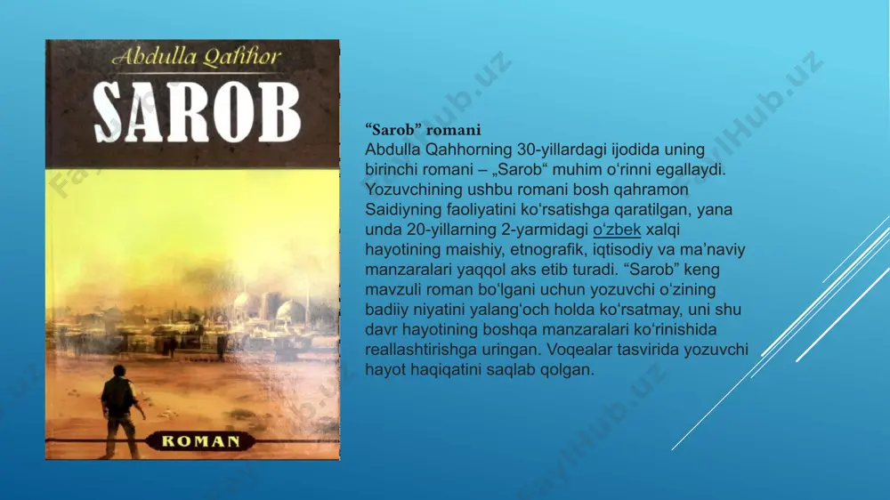 abdulla qahhor – hayoti va ijodi - Page 5