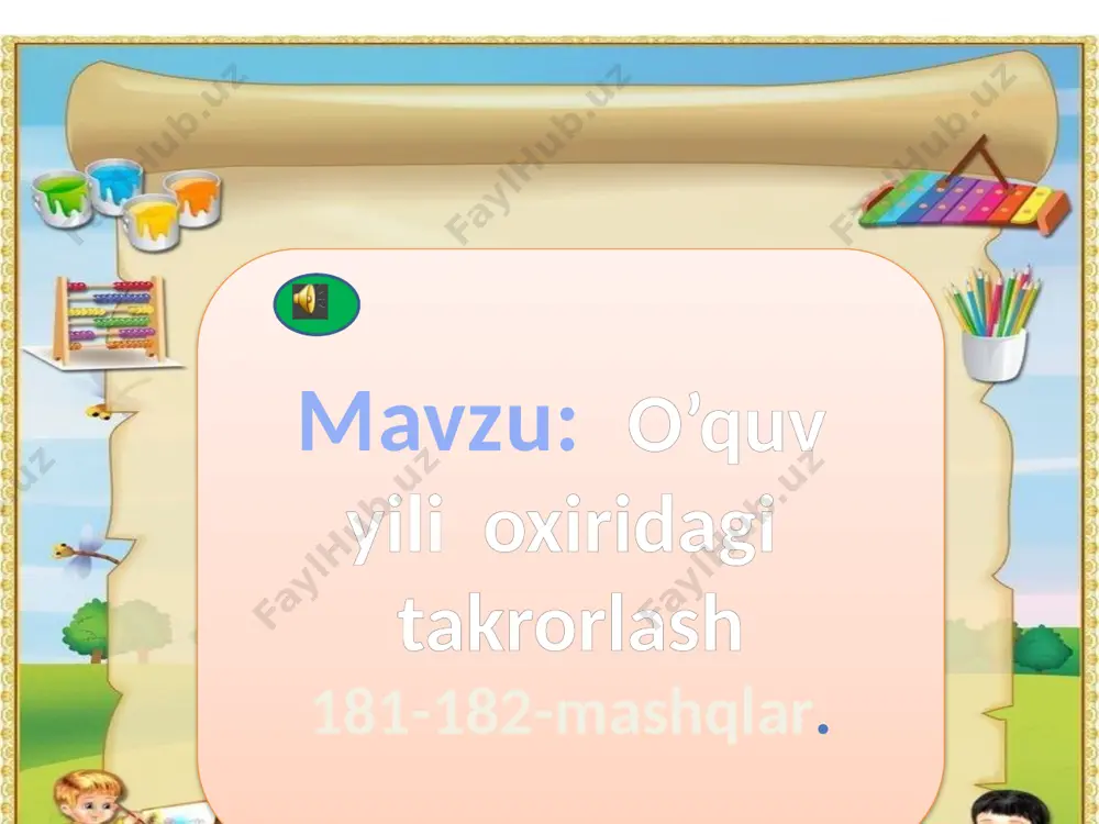 o’quv yili oxiridagi takrorlash - Page 2