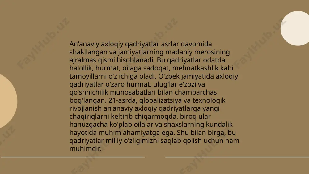 mliy tarbiya asosida axloqiy tarbiya berish - Page 5