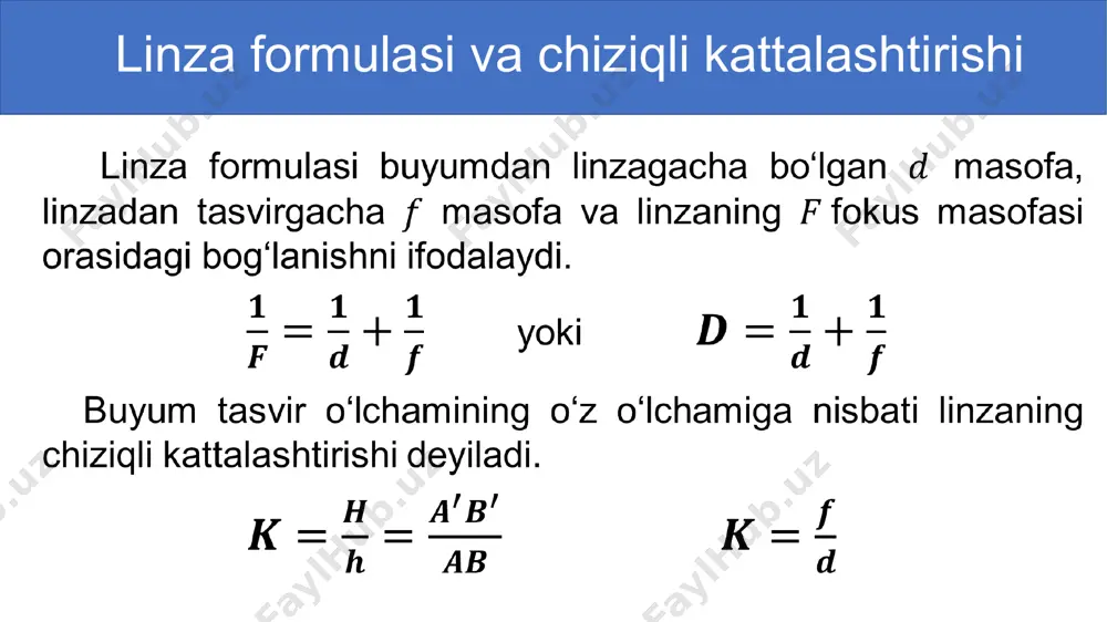 yig‘uvchi linzada tasvir yasash - Page 3