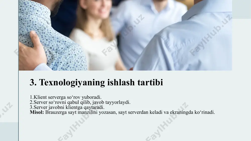 klient-server texnologiyasi va undan foydalanish - Page 4