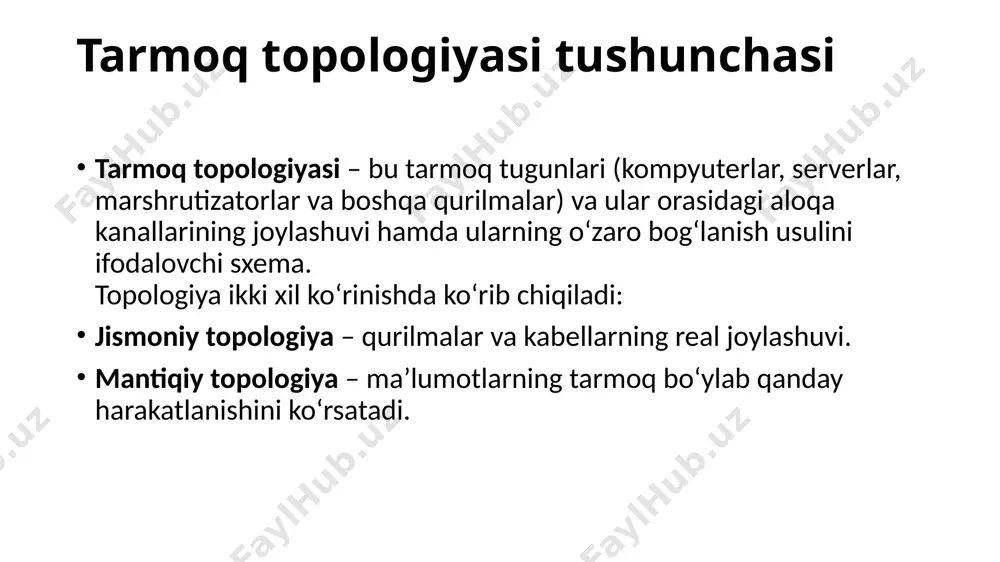 tarmoq topologiyasi - Page 3