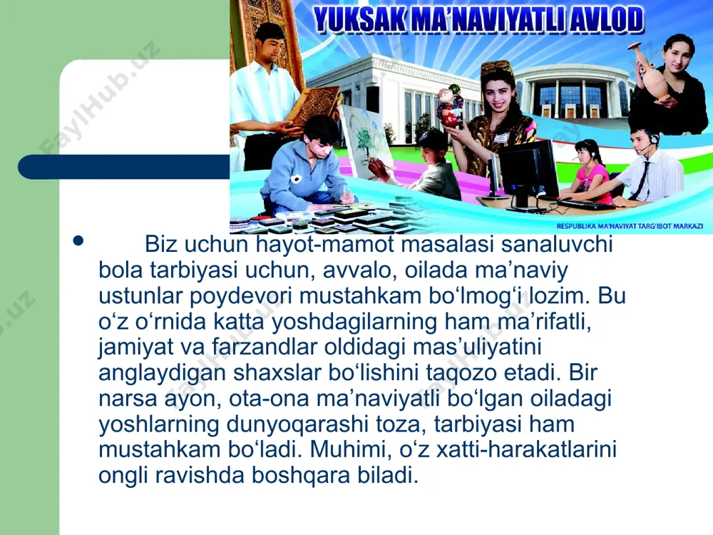 shaxs ma`naviy kamolotida axloqiy qadriyatlar uyg`unligi - Page 5