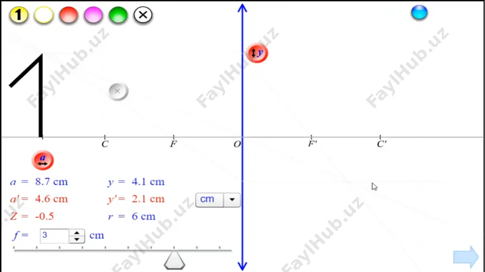 yupqa linza yordamida tasvir yasash. 9-sinf 52-mavzu - Page 4