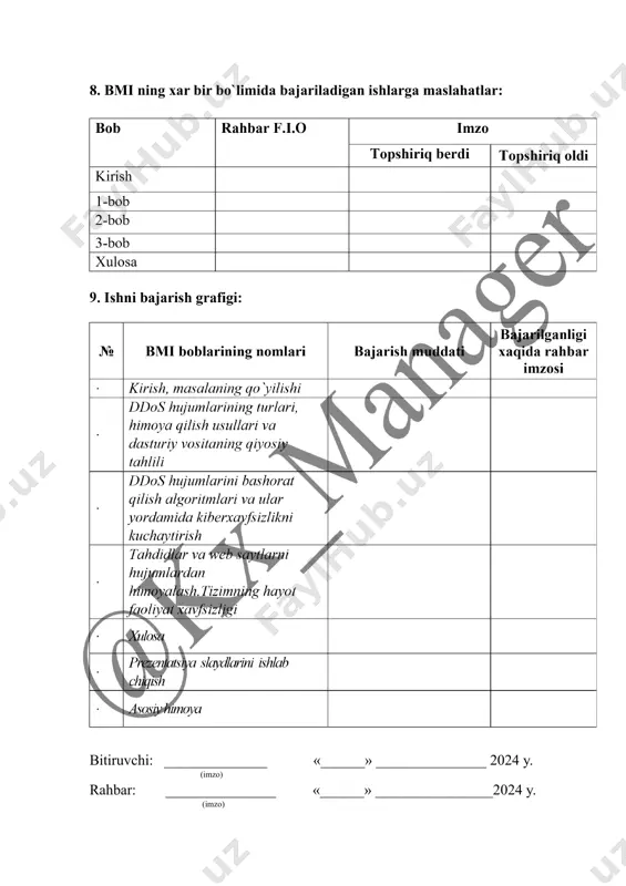 l bo'lgan vakolatli davlat organi sifatida belgilaydi. ushbu qaror kiberxavfsizlik muammolarini hal qilish va kibertahdidlarga samarali javob berishga bag'ishlangan ixtisoslashgan agentlikka ega bo'lish muhimligini ta'kidlaydi. ushbu qoidalarni “kiberxavfsizlik to‘g‘risida”gi qonunda mustahkamlab, o‘zbekiston o‘zining kibermudofaa salohiyatini mustahkamlash va muhim infratuzilmani kibertahdidlardan himoya qilishga intilishini namoyish etmoqda. yagona davlat siyosatining belgilanishi va davlat xavfsizlik xizmatining kiberxavfsizlik bo‘yicha yetakchi organ etib belgilanishi rivojlanayotgan kiberxavfsizlik landshaftini hal qilish va mamlakat raqamli infratuzilmasining barqarorligini ta’minlashda faol pozitsiyadan dalolat beradi.bugungi o'zaro bog'langan raqamli landshaftda kibertahdidlar korxonalar, tashkilotlar va jismoniy shaxslar uchun katta xavf tug'diradi. onlayn tizimlarga vayron bo'lishi mumkin bo'lgan son-sanoqsiz kiberhujumlar orasida, tarqatilgan xizmat ko'rsatishni rad etish (ddos) hujumlari hujumning ayniqsa buzuvchi va keng tarqalgan shakli sifatida ajralib turadi. ddos hujumlari kontseptsiyasini, ularning mexanikasini, ta'sirini va yumshatish strategiyasini tushunish murakkab kiberxavfsizlik dunyosida harakat qilayotgan har bir kishi uchun juda muhimdir. mavzuning dolzarbligi. hozirgi kunda, tarmoqlar tizimi bir qancha xavfsizlik xavfli oqibatlariga ega bo‘lishi sababli, ddos …