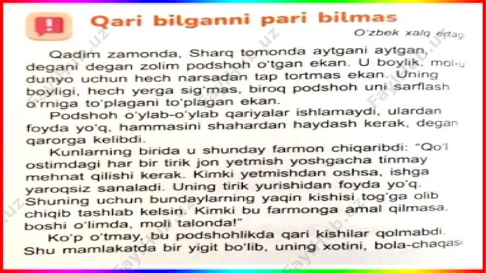 o'zbek xalq ertagi - Page 5