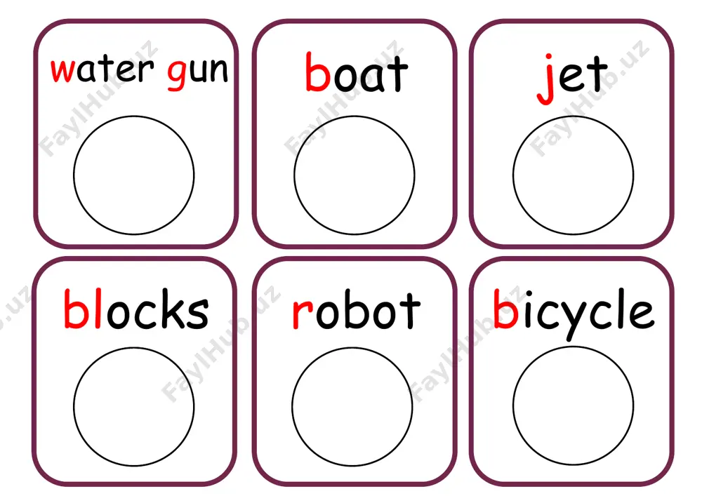 toys matching activity - Page 2