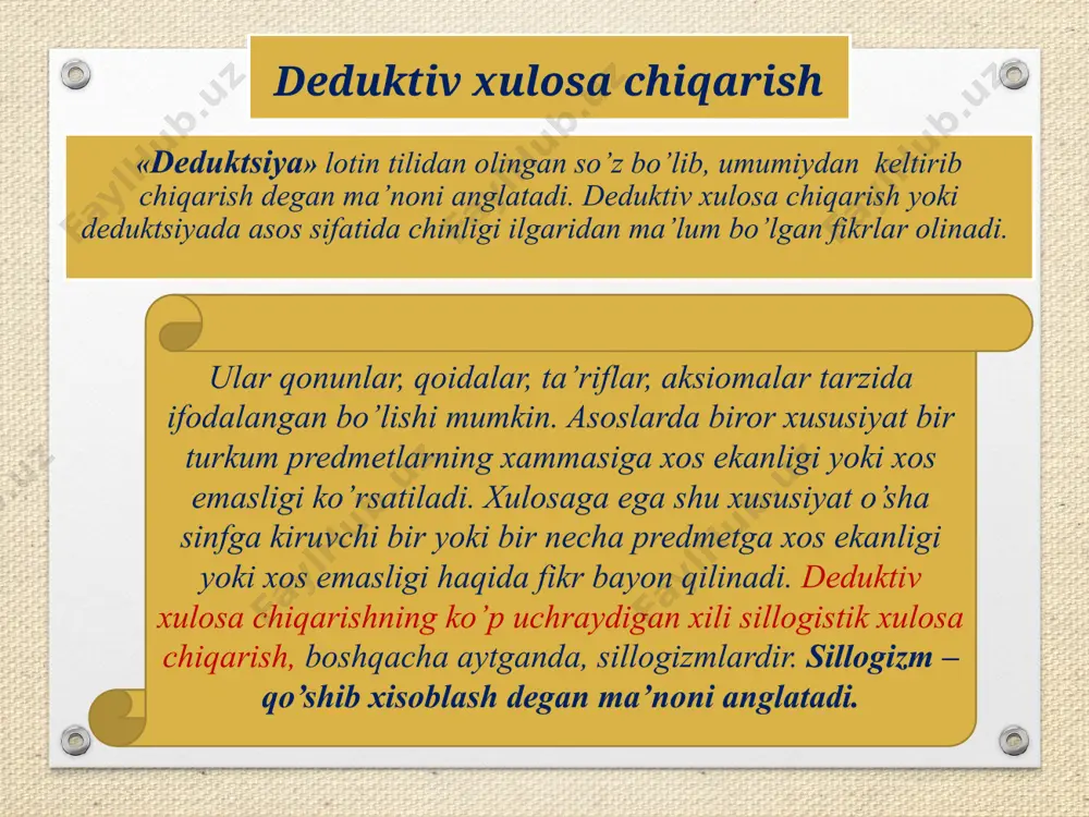 xulosa chiqarish - Page 4