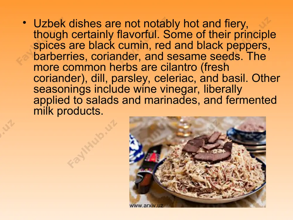 traditional meals of uzbekistan - Page 3